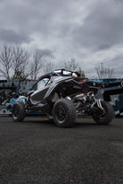 MBRP 24-Present Can-Am Maverick R, Performance Series 3-Inch Turbo Back Single Slip-on Quiet,