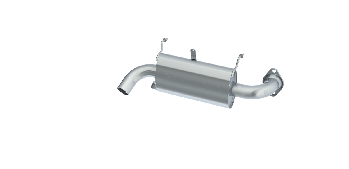 MBRP Oval Slip-On Sport Series For 15-17 Polaris RZR XP 1000