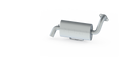 MBRP Oval Slip-On Sport Series For 16-Up Polaris RZR S 1000 General 1000