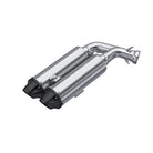 MBRP 2020-Up Polaris Sportsman XP 1000S and Scrambler XP 1000 Performance Series 4 Inch Dual Slip-on Exhaust