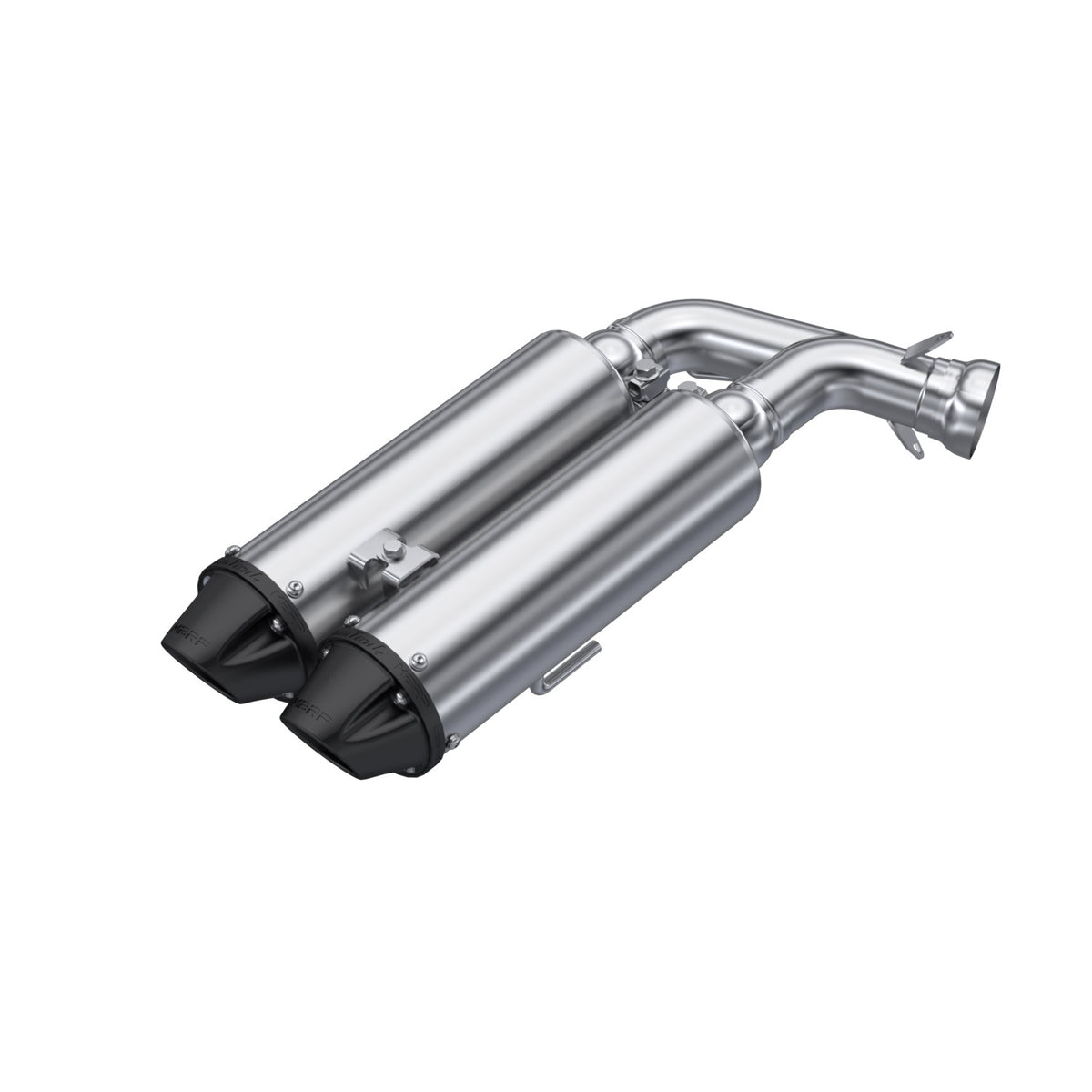 MBRP 2020-Up Polaris Sportsman XP 1000S and Scrambler XP 1000 Performance Series 4 Inch Dual Slip-on Exhaust