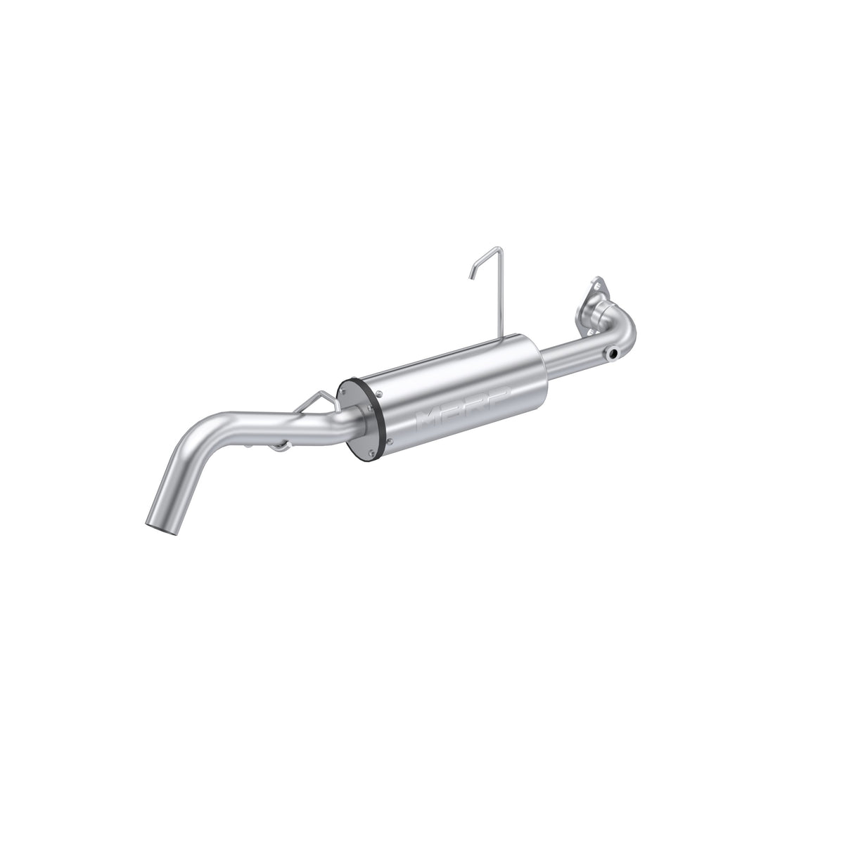 MBRP 2018-Up Polaris Ranger XP 1000/ Ranger Crew XP 1000 5 Inch Single Slip-on Muffler Assembly Performance Series