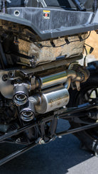 MBRP 2024-Up Polaris RZR XP 1000 Slip-on Stacked Dual-out Active Performance Exhaust