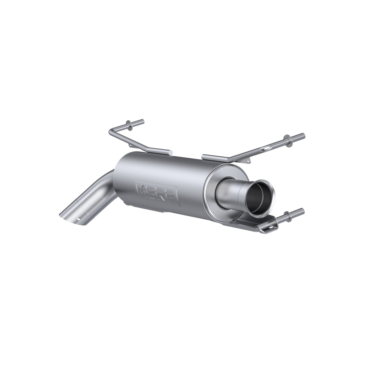 MBRP 2024-Up Polaris RZR XP 1000 Performance Series Single Slip-on Exhaust System with Catalytic Converter