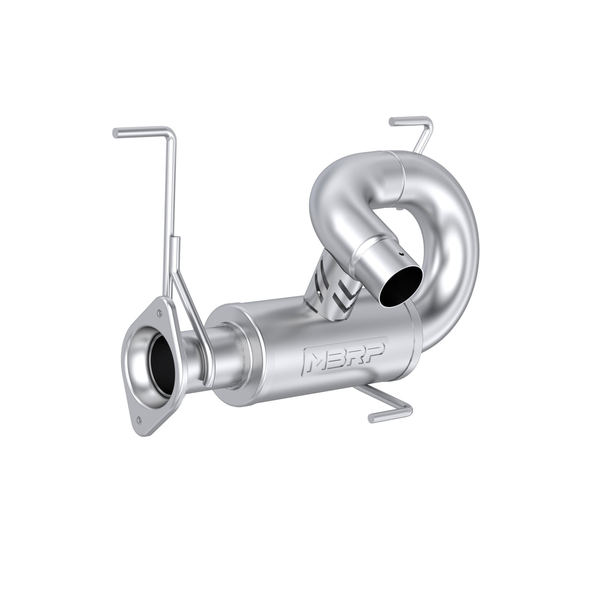 MBRP 22-Present Polaris RZR PRO R 5-Inch Single Slip-on Performance Muffler