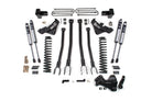 BDS Suspension 20-22 Ford F-450 4WD 4 Inch 4-Link Suspension Lift Kit, 3.5 Inch Rear, Block - NX2 Nitro Series Shocks Front and Rear BDS Suspension (BDS1223H)