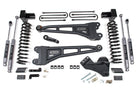 BDS Suspension 20-22 Ford F-450 4WD 4 Inch Radius Arm Suspension Lift Kit, 3.5 Inch Rear, Block - Fox 2.5 Performance Elite Series Shocks Front and Rear BDS Suspension (BDS1224FPE)