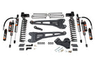 BDS Suspension 20-22 Ford F-450 4WD 4 Inch Radius Arm Suspension Lift Kit, 3.5 Inch Rear, Block - Fox 2.0 IFP Performance Series Shocks Front and Rear BDS Suspension (BDS1224FS)