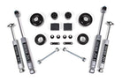 BDS Suspension 2 Inch Lift Kit Coil Spacer Jeep Wrangler JK 07-11 2-Door Fox 2.0 Performance Shocks (BDS1401FS)