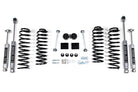 BDS Suspension 2 Inch Lift Kit Coil Spring Jeep Wrangler JK 07-11 4-Door NX2 Nitro Shocks (BDS1402H)