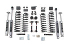 BDS Suspension 3 Inch Lift Kit Jeep Wrangler JK 07-11 4-Door Sway Bar Disconnects Fox 2.5 Performance Elite Shocks (BDS1411FPE)