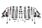 BDS Suspension 3 Inch Lift Kit Jeep Wrangler JK 07-11 2-Door Sway Bar Disconnects Fox 2.5 Performance Elite Shocks (BDS1423FPE)