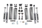 BDS Suspension 3 Inch Lift Kit Jeep Wrangler JK 07-11 2-Door Fixed Sway Bar Links NX2 Nitro Shocks (BDS1424H)