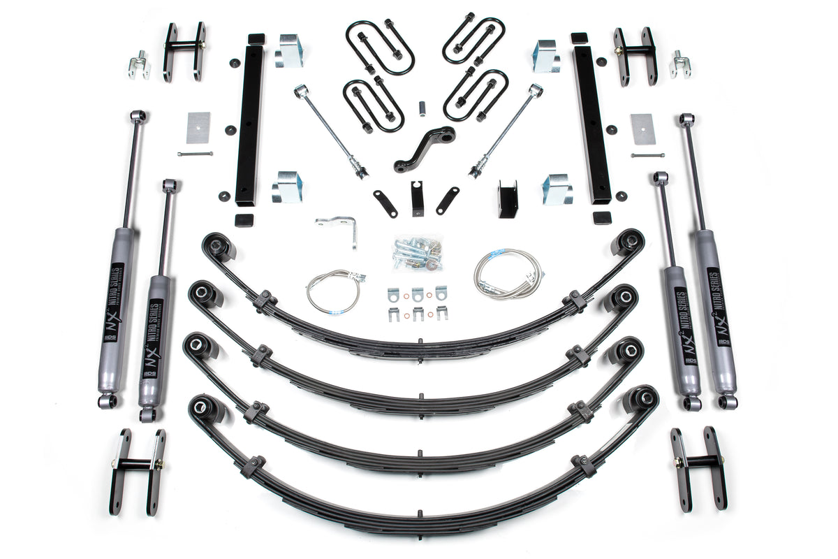 BDS Suspension 6 Inch Lift Kit Jeep Wrangler YJ 87-95 Fox 2.0 Performance Shocks (BDS1432FS)