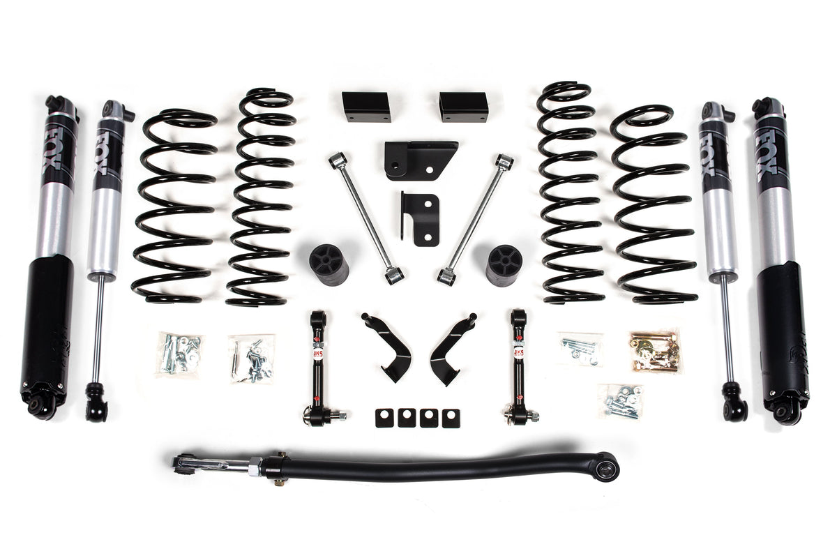 BDS Suspension 3 Inch Lift Kit Jeep Wrangler JL 18-25 2-Door Fox 2.5 Performance Shocks (BDS1438PS)
