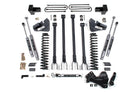 BDS Suspension 4 Inch Lift Kit w/ 4-Link Ford F350 Super Duty DRW 17-19 4WD Gas Fox 2.0 Performance Shocks (BDS1578FS)
