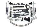 BDS Suspension 6 Inch Lift Kit w/ Radius Arm Ford F250/F350 Super Duty 17-19 4WD Diesel 5 Inch Block 2 Leaf Main Fox 2.0 Performance Shocks (BDS1580FS)