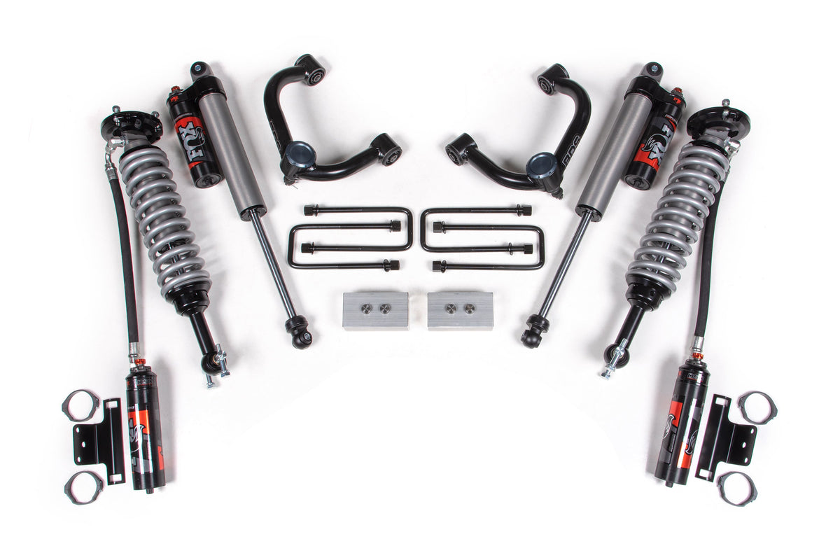BDS Suspension 14-20 Ford F-150 3 Inch Performance Lift System DSC, 2.5 Rear Shock BDS Suspension (BDS1589FPE)
