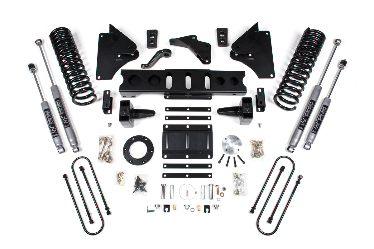 BDS Suspension 5.5 Inch Lift Kit Ram 3500 13-18 4WD Gas 5 Inch Block NX2 Nitro Shocks (BDS1607H)