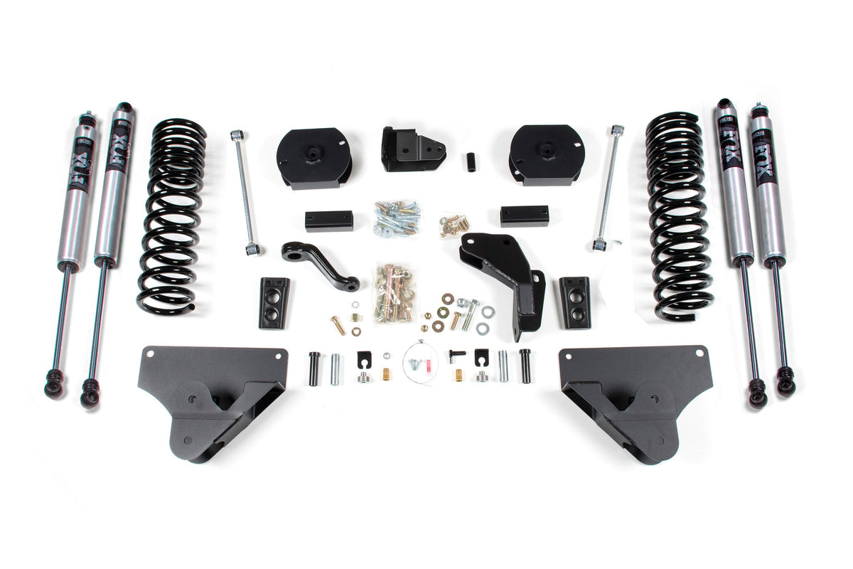 BDS Suspension 4 Inch Lift Kit Ram 2500 14-18 4WD Gas Rear Lift Coil Spacers Fox 2.0 Performance Shocks (BDS1609FS)
