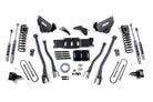 BDS Suspension 6 Inch Lift Kit w/ 4-Link Ram 3500 13-18 4WD Diesel Leaf Springs 6 Bolt Indexing Ring Fox 2.0 Performance Shocks (BDS1618FS)