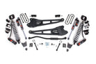BDS Suspension 13-18 Ram 3500 4WD 3 Inch Radius Arm Suspension Lift Kit, 2 Inch Rear, Block, Diesel - Fox 2.5 Performance Elite Series C/O Front, Fox 2.5 Performance Elite Series Rear BDS Suspension (BDS1622PES)