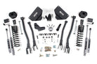 BDS Suspension 4 Inch Lift Kit w/ 4-Link Ram 2500 w/ Rear Air Ride 14-18 4WD Gas NX2 Nitro Shocks (BDS1634H)