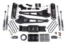 BDS Suspension 4 Inch Lift Kit w/ Radius Arm 3 Inch Rear Block Ram 3500 19-24 4WD Diesel With Factory Rear Overload Leaf 8 Bolt NX2 Nitro Shocks (BDS1659H)