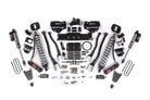 BDS Suspension 19-24 Ram 3500 4WD 4 Inch 4-Link Suspension Lift Kit, 2 Inch Rear, Block w/ Overload, 6 Bolt Diesel - Fox 2.5 Performance Elite Series C/O Front, Fox 2.5 Performance Elite Series Rear BDS Suspension (BDS1671PES)