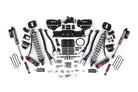 BDS Suspension 19-24 Ram 3500 4WD 4 Inch 4-Link Suspension Lift Kit, 2 Inch Rear, Block w/ Overload, 6 Bolt Diesel - Fox 2.5 Performance Elite Series C/O Front, FOX 2.0 Front Bump, Fox 2.5 Performance Elite Series Rear BDS Suspension (BDS1671PESB)