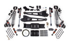 BDS Suspension 19-24 Ram 3500 4WD 6 Inch Radius Arm Suspension Lift Kit, 5 Inch Rear, Block w/ Overload, 6 Bolt Diesel - Fox 2.5 Performance Elite Series C/O Front, FOX 2.0 Front Bump, Fox 2.5 Performance Elite Series Rear BDS Suspension (BDS1683PESB)