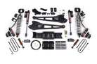 BDS Suspension 19-24 Ram 3500 4WD 6 Inch Radius Arm Suspension Lift Kit, 5 Inch Rear, Block w/o Overload, 8 Bolt Diesel - Fox 2.5 Performance Elite Series C/O Front, FOX 2.0 Front Bump, Fox 2.5 Performance Elite Series Rear BDS Suspension (BDS1684PESB)