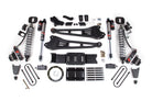 BDS Suspension 19-24 Ram 3500 4WD 6 Inch Radius Arm Suspension Lift Kit, 5 Inch Rear, Block w/ Overload, 8 Bolt Diesel - Fox 2.5 Performance Elite Series C/O Front, Fox 2.5 Performance Elite Series Rear BDS Suspension (BDS1685PES)
