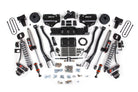 BDS Suspension 19-24 Ram 3500 4WD 6 Inch 4-Link Suspension Lift Kit, 5 Inch Rear, Block w/ Overload, 6 Bolt Diesel - Fox 2.5 Performance Elite Series C/O Front, Fox 2.5 Performance Elite Series Rear BDS Suspension (BDS1691PES)