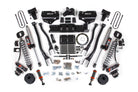 BDS Suspension 19-24 Ram 3500 4WD 6 Inch 4-Link Suspension Lift Kit, 5 Inch Rear, Block w/ Overload, 6 Bolt Diesel - Fox 2.5 Performance Elite Series C/O Front, FOX 2.0 Front Bump, Fox 2.5 Performance Elite Series Rear BDS Suspension (BDS1691PESB)