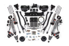 BDS Suspension 19-24 Ram 3500 4WD 6 Inch 4-Link Suspension Lift Kit, 5 Inch Rear, Block w/o Overload, 8 Bolt Diesel - Fox 2.5 Performance Elite Series C/O Front, Fox 2.5 Performance Elite Series Rear BDS Suspension (BDS1692PES)