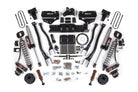 BDS Suspension 19-24 Ram 3500 4WD 6 Inch 4-Link Suspension Lift Kit, 5 Inch Rear, Block w/o Overload, 8 Bolt Diesel - Fox 2.5 Performance Elite Series C/O Front, FOX 2.0 Front Bump, Fox 2.5 Performance Elite Series Rear BDS Suspension (BDS1692PESB)