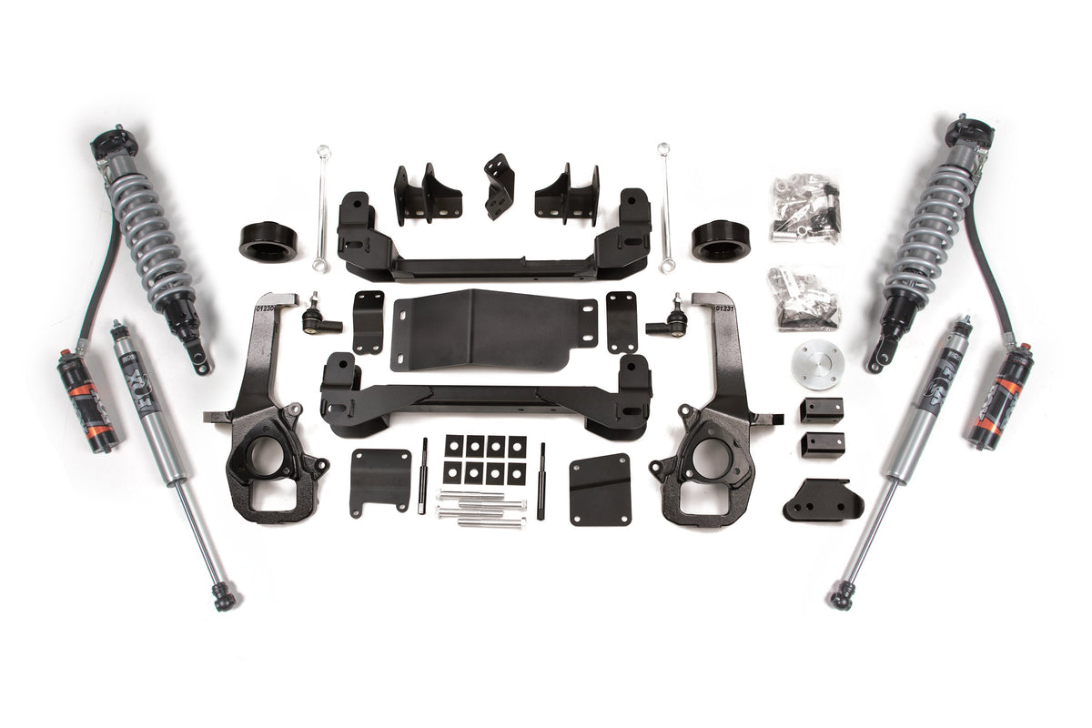 BDS Suspension 12 Ram 1500 4WD 4 Inch Suspension Lift Kit, 3 Inch Rear Lift, Coil Spring - Fox 2.5 Performance Elite Series C/O, Fox 2.5 Performance Elite Series Shocks BDS Suspension (BDS1752PES)