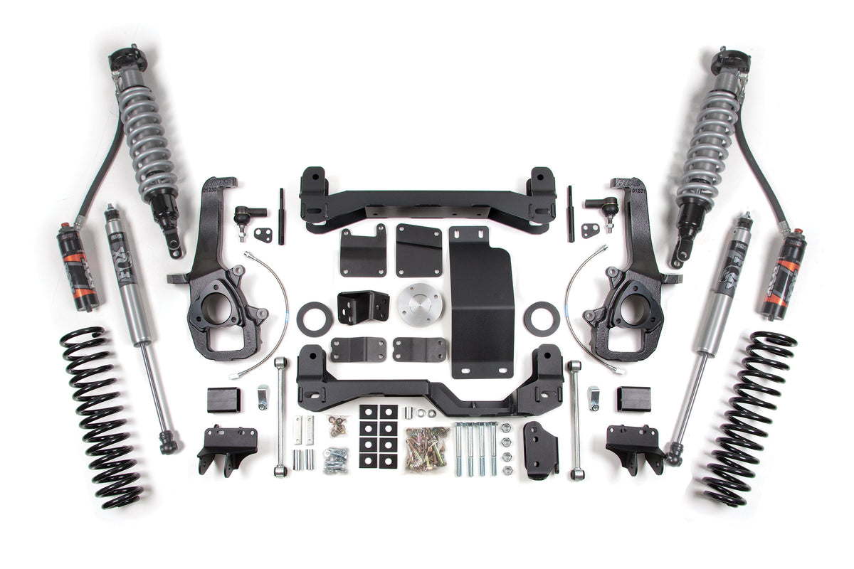 BDS Suspension 13-18 Ram 1500/ 2019-2023 1500 Classic 6 Inch Suspension Lift Kit, 5 Inch Rear Lift, Coil Spring - Fox 2.5 Performance Elite Series C/O, Fox 2.5 Performance Elite Series Shocks BDS Suspension (BDS1755PES)