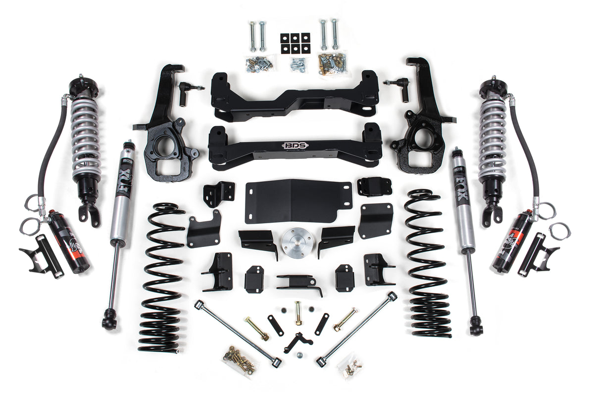 BDS Suspension 4 Inch Lift Kit FOX 2.5 Performance Elite Coil-Over Ram 1500 19-24 4WD Standard Bore Fox 2.5 Performance Elite (BDS1757FPE)