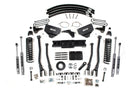 BDS Suspension 8 Inch Lift Kit w/ 4-Link Ram 3500 13-18 4WD Diesel 5 Inch Block Add A Leaf 8 Bolt Indexing Ring NX2 Nitro Shocks (BDS1791H)
