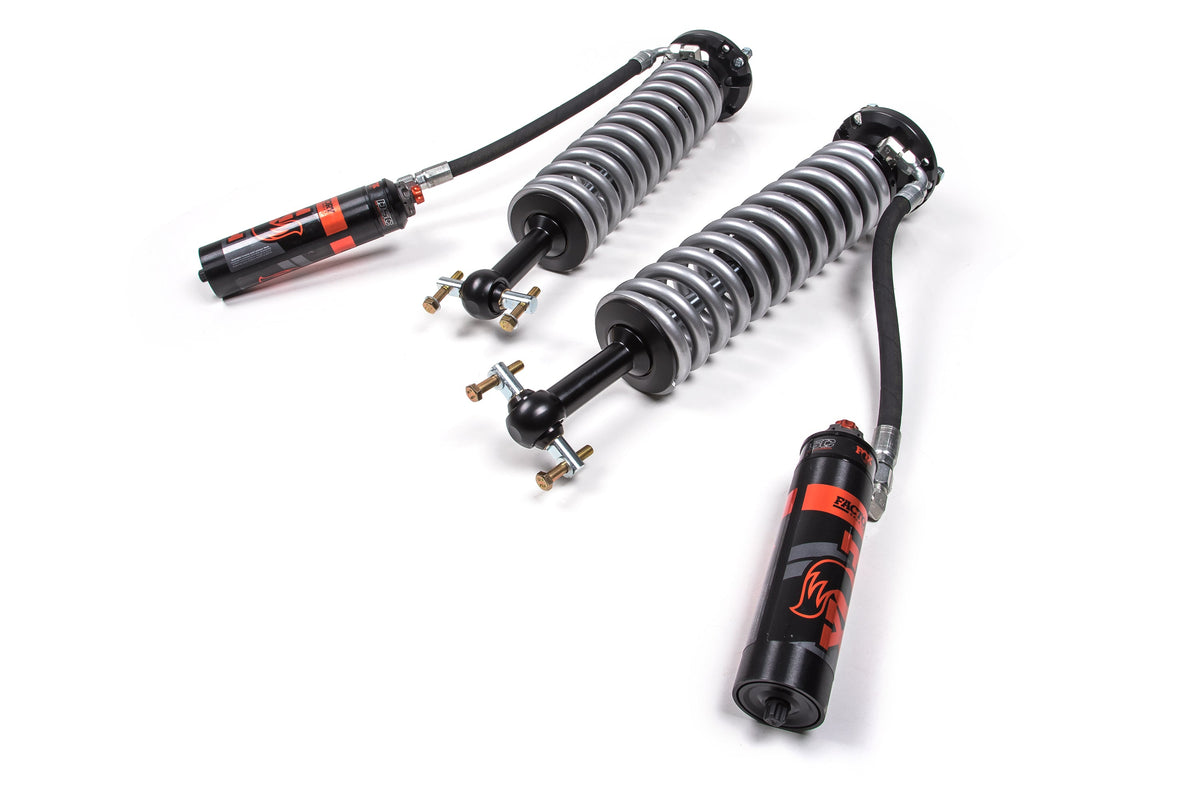BDS Suspension FOX 2.5 Coil-Over Shocks W/ Dual Speed Compression Adjust Reservoir Adjuster 4 Inch Lift Performance Elite Series Chevy Silverado And GMC Sierra 1500 19-24 (BDS1836FPE)