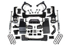 BDS Suspension 25-Up Silverado/Sierra 1500 4WD 4 Inch Suspension Lift Kit 3.0 Diesel / 2.7 Gas 3 Inch Rear Block Spacer Front Fox 2.0 PS Rear BDS Suspension (BDS1853FS)