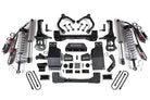 BDS Suspension 25-Up Silverado/Sierra 1500 4WD 4 Inch Suspension Lift Kit 3.0 Diesel / 2.7 Gas 3 Inch Rear Block -Fox 2.5 PES C/O Front Fox 2.5 PES Rear BDS Suspension (BDS1853PES)