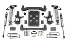 BDS Suspension 4 Inch Lift Kit FOX 2.5 Coil-Over with DSC Adjuster Silverado/Sierra 1500 07-13 2WD 5 Inch Block Fox 2.5 Performance Shocks (BDS186FDSC)