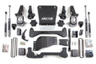 BDS Suspension 7 Inch Lift Kit Silverado/Sierra 2500HD/3500 01-10 4WD Standard Knuckle 5 Inch Block NX2 Nitro (BDS189H)