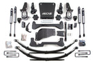 BDS Suspension 7 Inch Lift Kit Silverado/Sierra 2500HD/3500 01-10 4WD Standard Knuckle Leaf Springs Fox 2.0 Performance (BDS190FS)