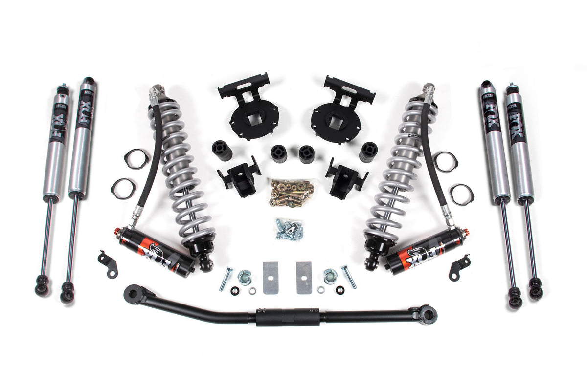 BDS Suspension 2.5 Inch Lift Kit FOX 2.5 Performance Elite Coil-Over Conversion Ford F250/F350 Super Duty 11-16 4WD Diesel 5 Inch Block Kit Fox 2.5 Performance Elite (BDS1925FPE)