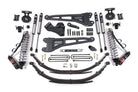 BDS Suspension 08-10 Ford F-250/F-350 4WD 4 Inch Radius Arm Suspension Lift Kit, 4 Inch Rear Lift, Leaf Spring, Diesel - Fox 2.5 Performance Elite Series C/O Front, Fox 2.0 IFP Performance Series Aux Front, Fox 2.0 IFP Performance Series Rear (BDS1939FPE)