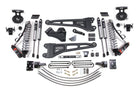 BDS Suspension 6 Inch Lift Kit w/ Radius Arm FOX 2.5 Performance Elite Coil-Over Conversion Ford F250/F350 Super Duty 05-07 4WD Diesel 4 Inch Block Add A Leaf Without Overload (BDS1944FPE)